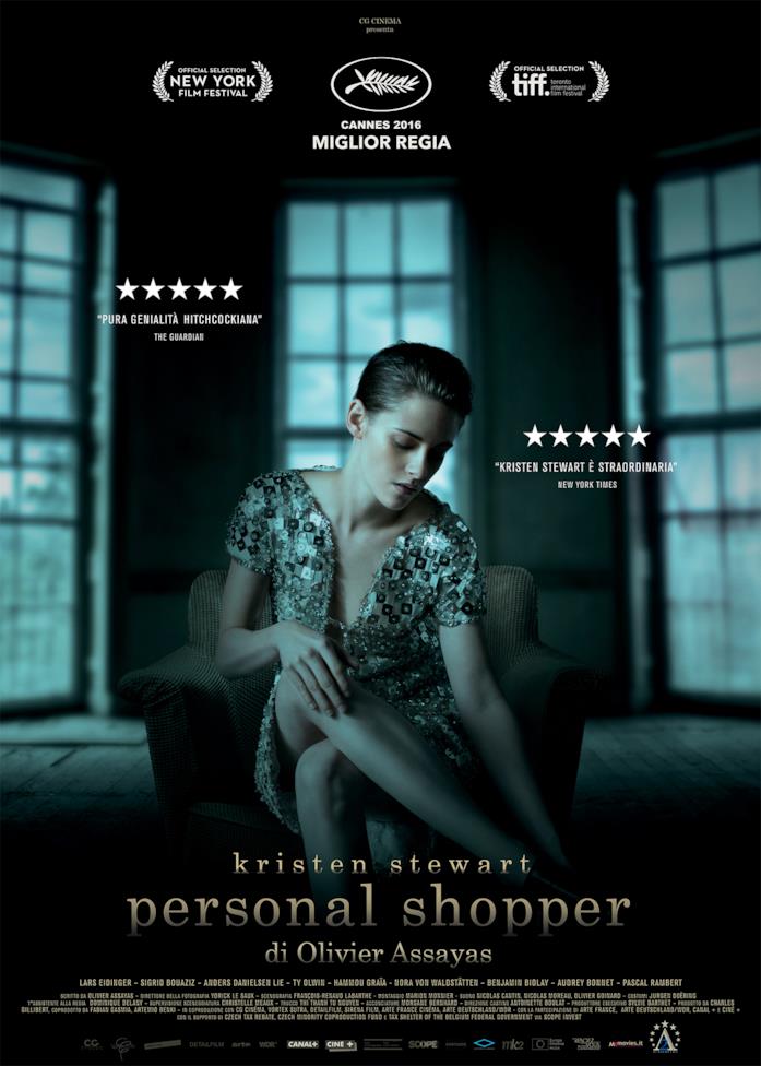 Personal Shopper, il finale del film di Olivier Assayas Kristen Stewart nel poster italiano di Personal Shopper