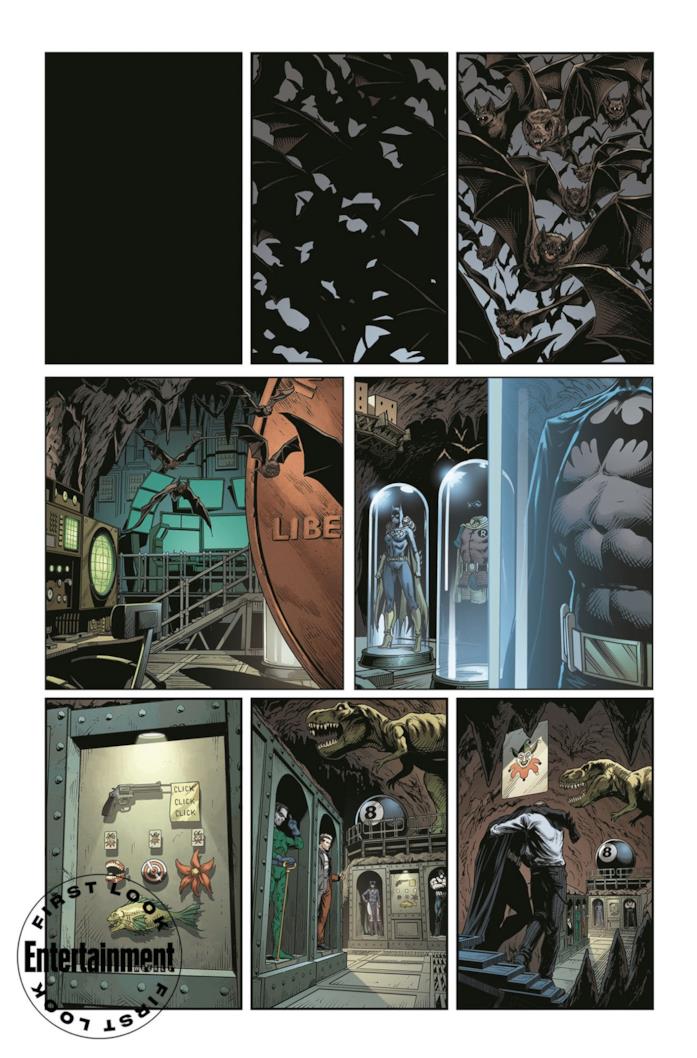 Batman: Three Jokers, le tavole del fumetto in anteprima Batman è ferito nell'anteprima di Batman: Three Jokers