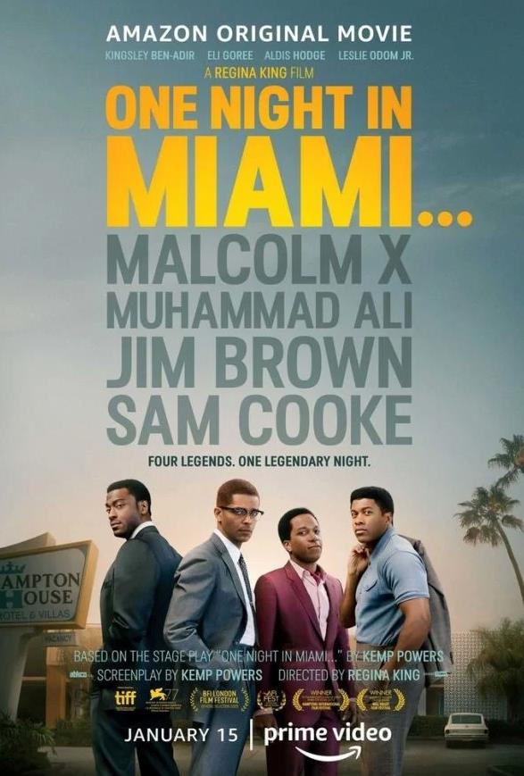 One Night in Miami - poster One Night in Miami - poster del film