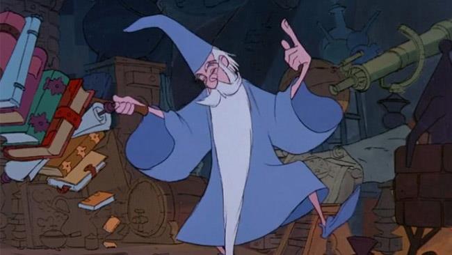 Il Mago De La Spada Nella Roccia
