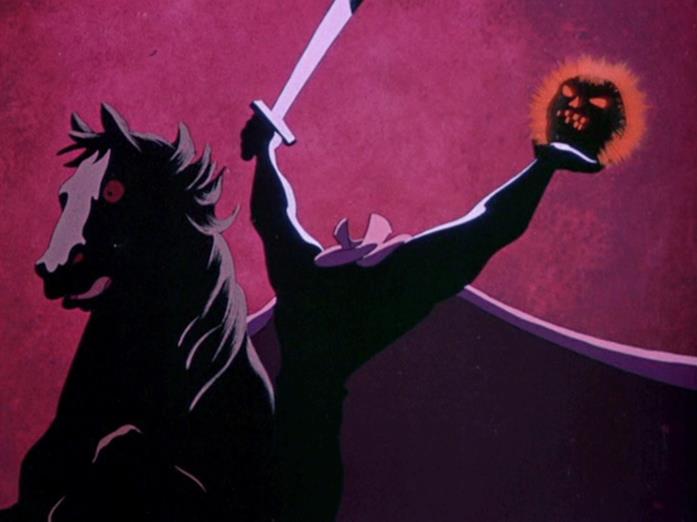 Le 10 perle nascoste da guardare su Disney+ Il cavaliere senza testa nel film Le avventure di Ichabod e Mr. Toad