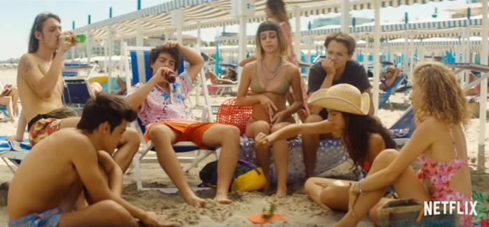 Sotto il sole di Riccione Una scena di Sotto il sole di Riccione