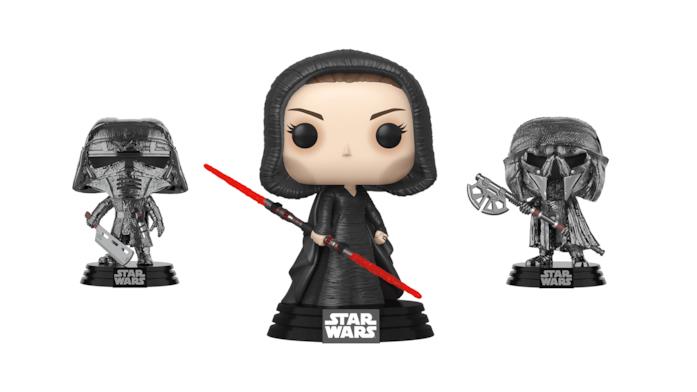 Funko Pop di Dark Side Rey e Knights of Ren