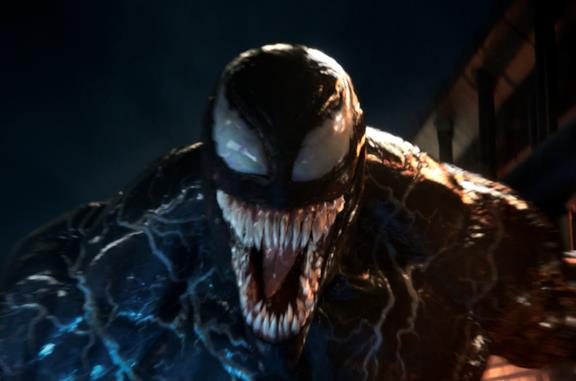Poster di Venom coi protagonisti