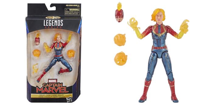 In Captain Marvel vedremo la forma Binary dell'eroina? Action Figure Hasbro Marvel Legends dedicata a Captain Marvel forma Binary