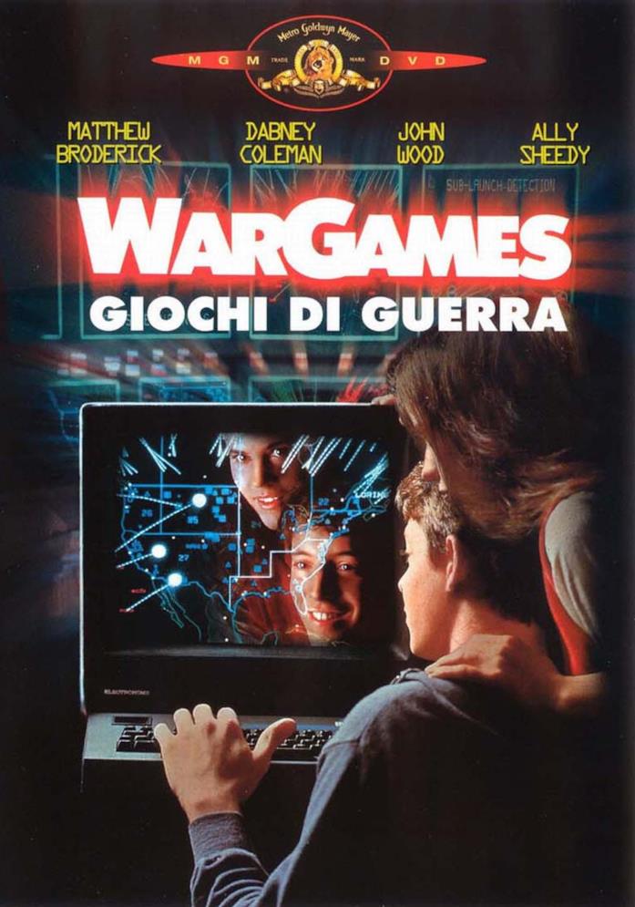 Locandina del film WarGames del 1983 Locandina di WarGames