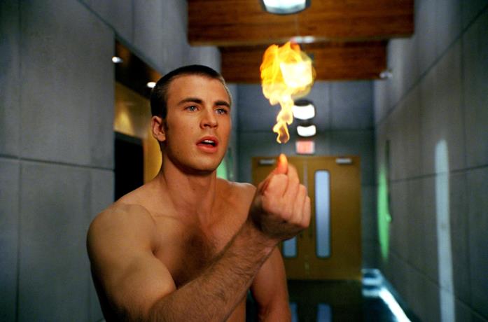 Chris Evans è Johnny Storm/La Torcia Umana