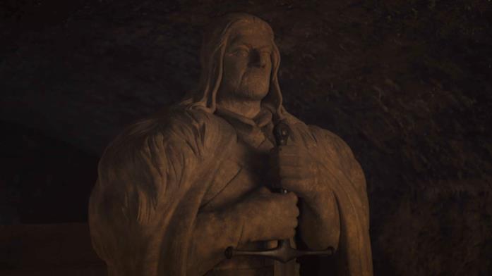 La cripta in GoT 8x03 Ned Stark in GoT 8x03