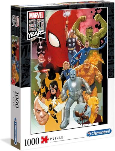 Clementoni - 39534 - Marvel 80 Anni Puzzle - 1000 Pezzi