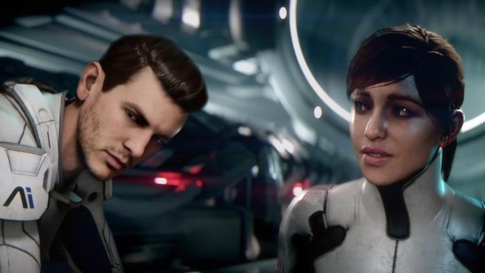 Mass Effect Andromeda non sarà l'ultimo episodio della serie I protagonisti di Mass Effect Andromeda in un'immagine