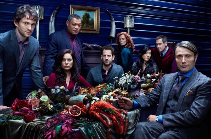 Il cast della prima stagione di Hannibal