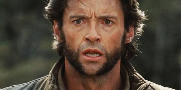 Un primo piano di Hugh Jackman in X-Men Le Origini - Wolverine