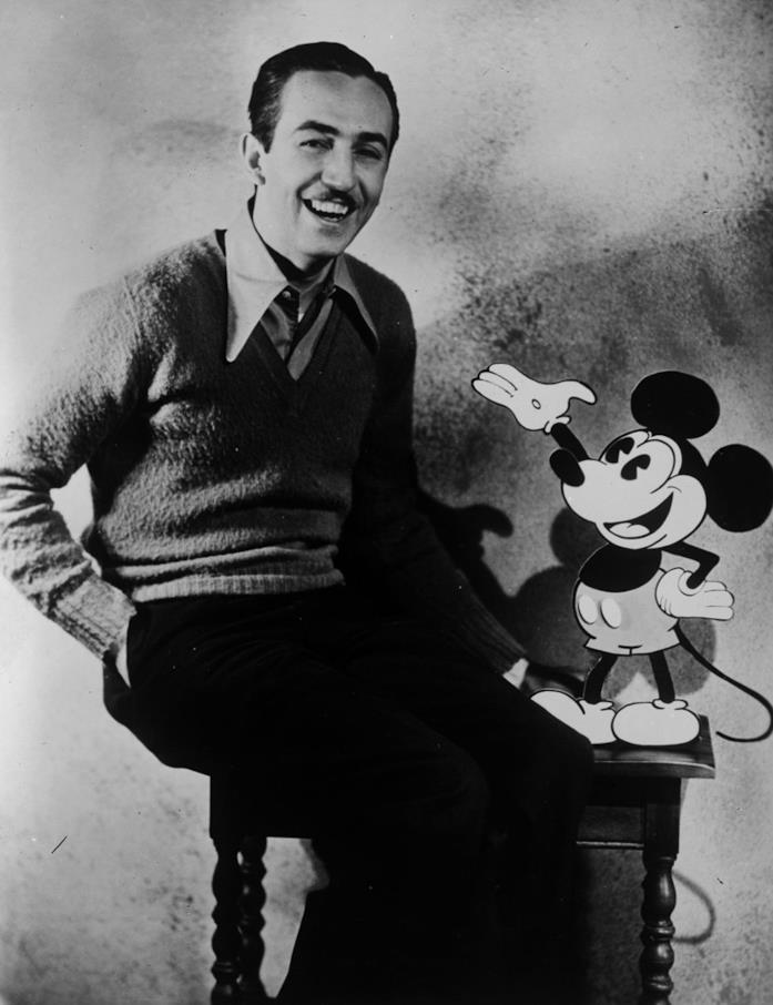 Walt Disney Walt Disney in primo piano