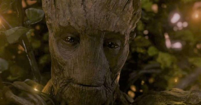 Gli occhi di Groot "parlano" Groot si sacrifica nel finale di Guardiani della Galassia