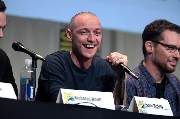 James McAvoy a una conferenza