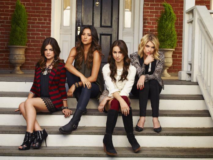 Pretty Little Liars Hanna, Spencer, Aria ed Emily