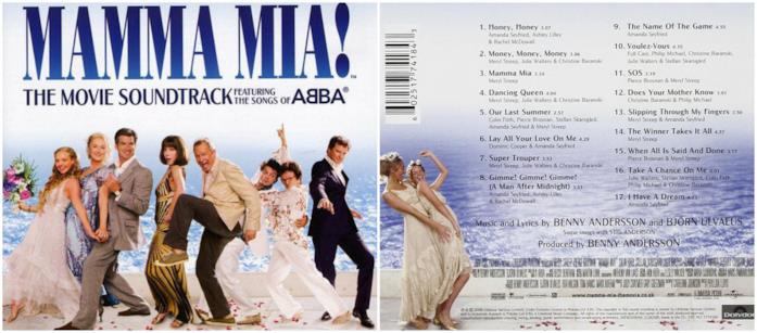 Mamma Mia! La colonna sonora di Mamma Mia!