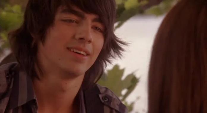 Joe Jonas in Camp Rock, il film Disney del 2008 Joe Jonas nel film Camp Rock