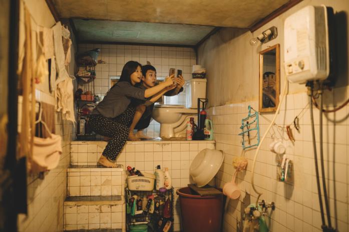 Parasite Il bagno della famiglia Kim