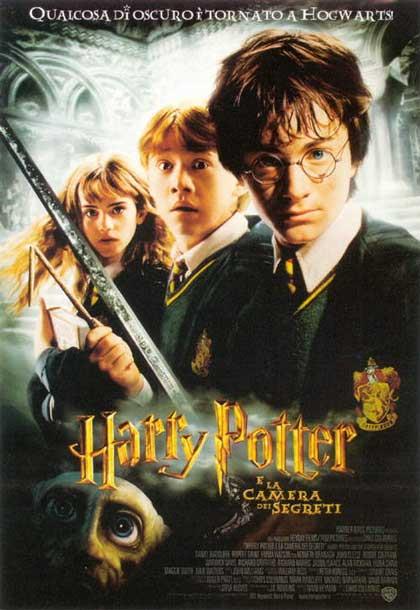 Harry Potter e la camera dei segreti: la locandina del film Il poster di Harry Potter e la camera dei segreti
