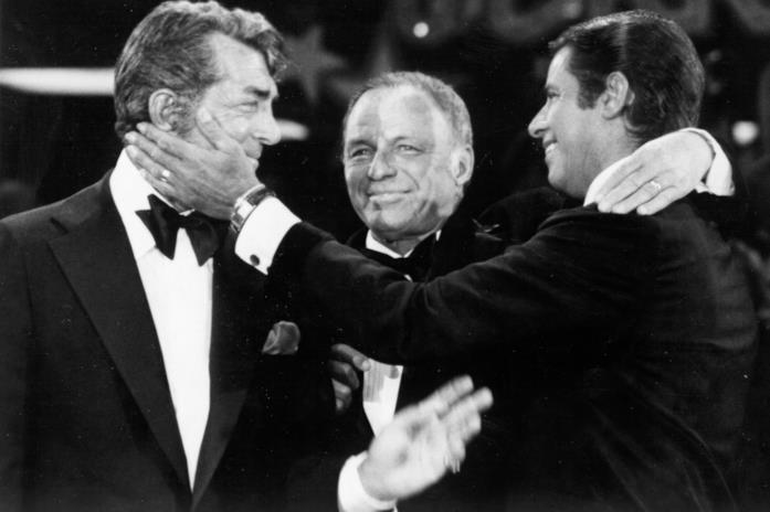 Dean Martin con Frank Sinatra e Jerry Lewis Dean Martin con Frank Sinatra e Jerry Lewis
