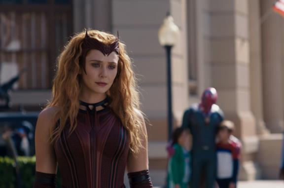 Wanda Maximoff è la Scarlet Witch nel finale di WandaVision