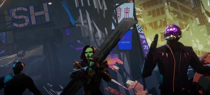What If...? Chi sono i Guardiani del Multivero Black Panther, Gamora, Star-Lord e Thor