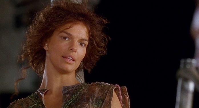 Helen, personaggio di Waterworld intepretato da Jeanne Tripplehorn Jeanne Tripplehorn interpreta Helen in Waterworld