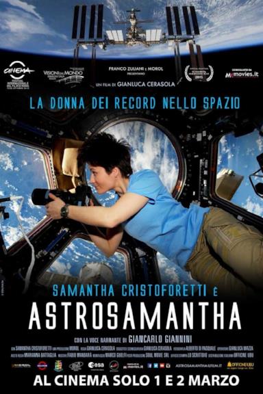 Poster Astrosamantha - La donna dei record nello spazio