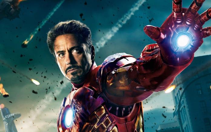 Iron Man durante una battaglia