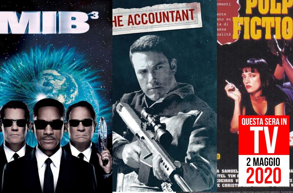 Film stasera in TV: 2 maggio 2020