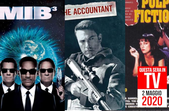 Film stasera in TV: 2 maggio 2020