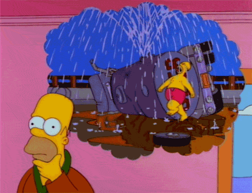 Homer Simpson e la sua idea di felicità
