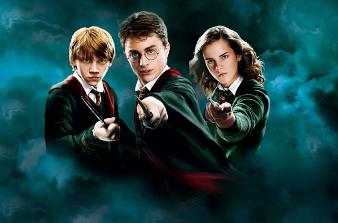 Harry Potter, Ron e Hermione