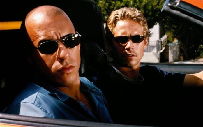 Toretto e O'Conner in una scena di Fast and Furious