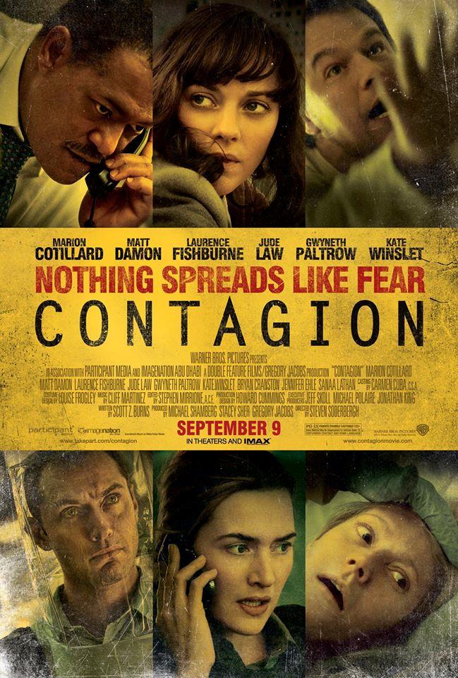 Contagion, il poster ufficiale Contagion, lo sceneggiatore parla del Coronavirus