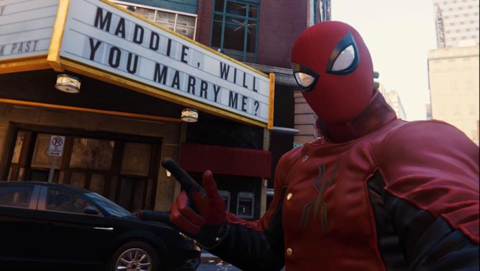 Spider-Man: viaggio tra gli easter egg del gioco La proposta di matrimonio in Spider-Man