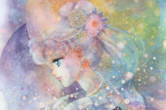 Sailor Cosmos in un'illustrazione di Naoko Takeuchi