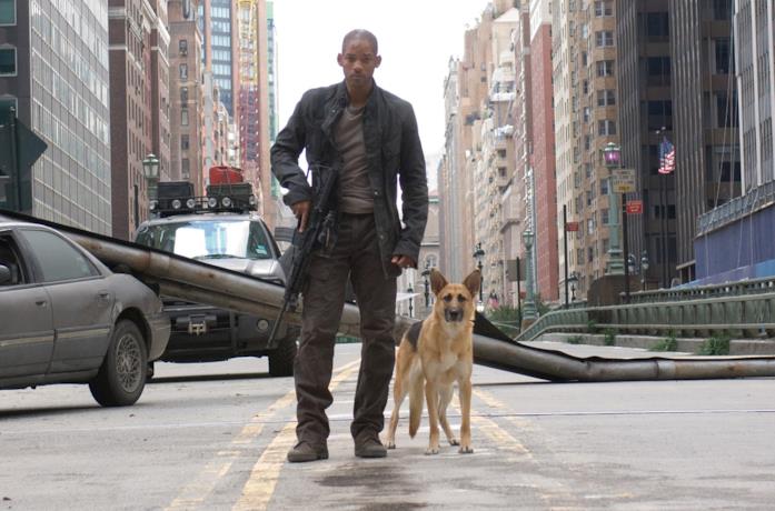 Will Smith nel poster del film