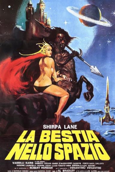 Poster La bestia nello spazio