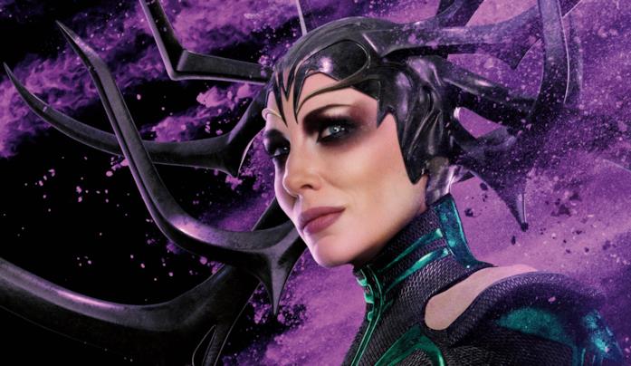 Hela in un poster promozionale di Thor: Ragnaork