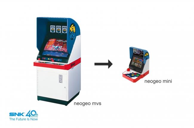 cabinato Neo Geo Mini Come apparirà il Neo Geo Mini