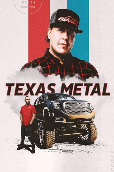 Poster Texas Metal