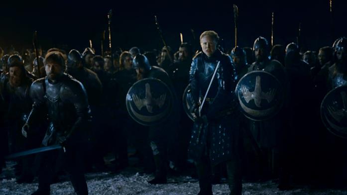 GoT 8x03: l'esercito schierato GoT 8x03: l'esercito schierato fuori da Grande Inverno