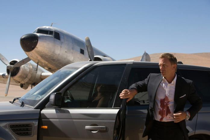 Quantum of Solace, il secondo 007 di Craig Daniel Craig in una scena del film