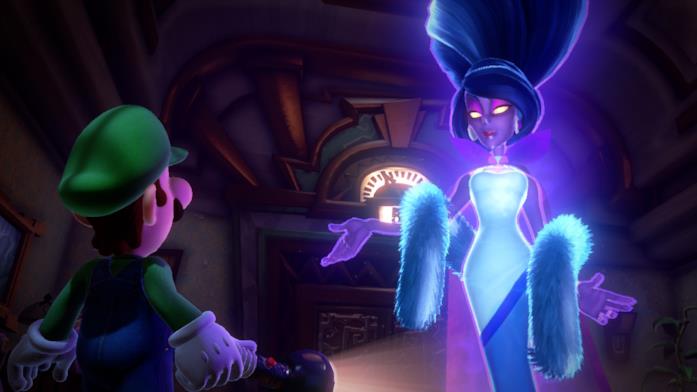 Luigi's Mansion 3 storia Luigi e Malberta Crisantemi