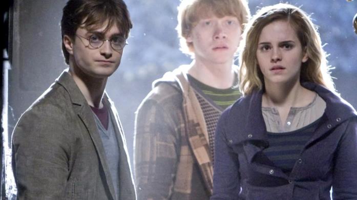 Harry, Hermione e Ron adulti