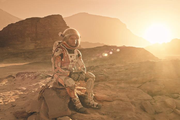 Sopravvissuto - The Martian Matt Damon nel film
