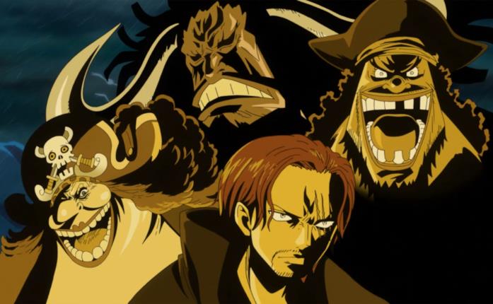 Le taglie dei Quattro Imperatori Yonkou Taglie