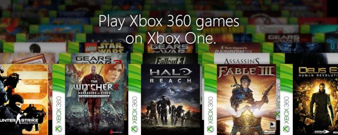 PS5 come Xbox One: la console sarà retrocompatibile? Immagine promozionale della retrocompatibilità su Xbox One
